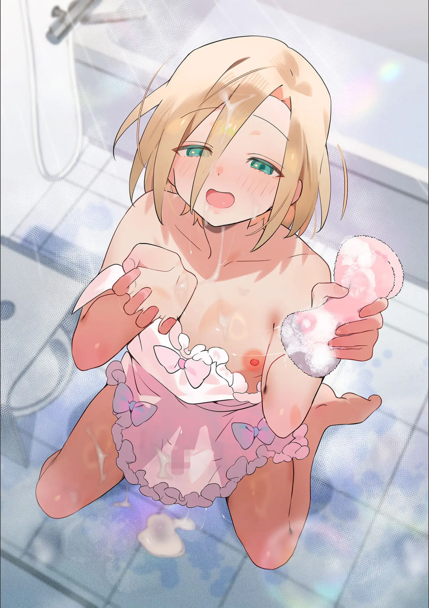四角いくろ丸・一水社編集部の女装・男の娘・顔射・ぶっかけ画像（b164aisis06045）#1