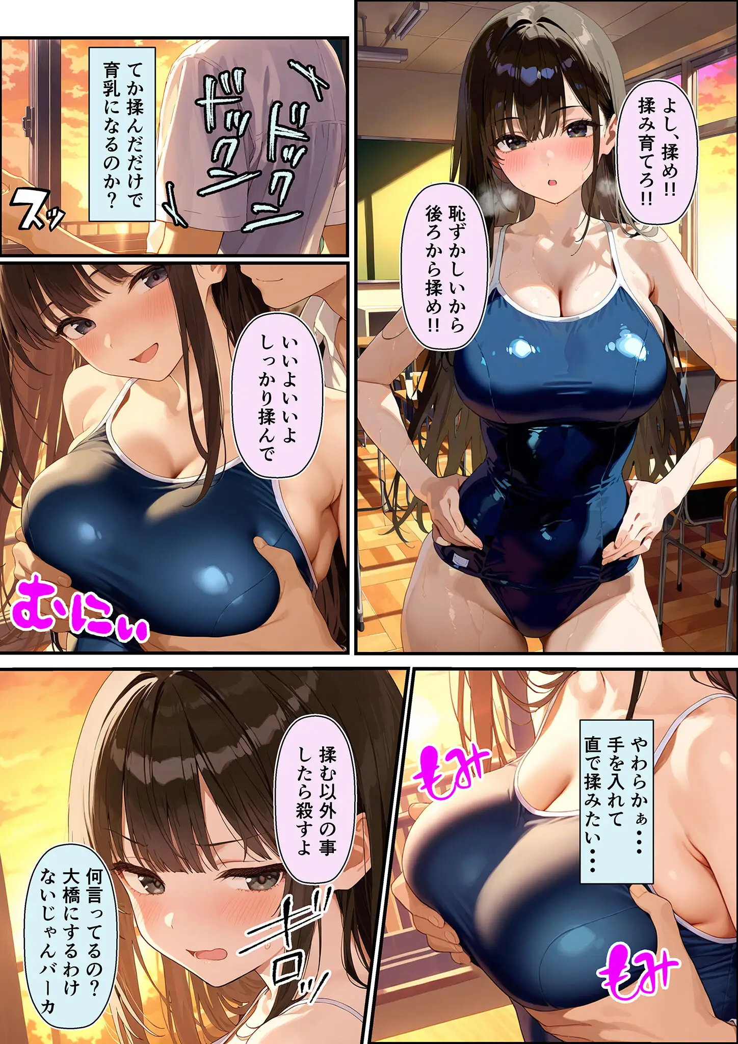 水着 × スク水のエロ漫画ページ一覧（画像数387枚）